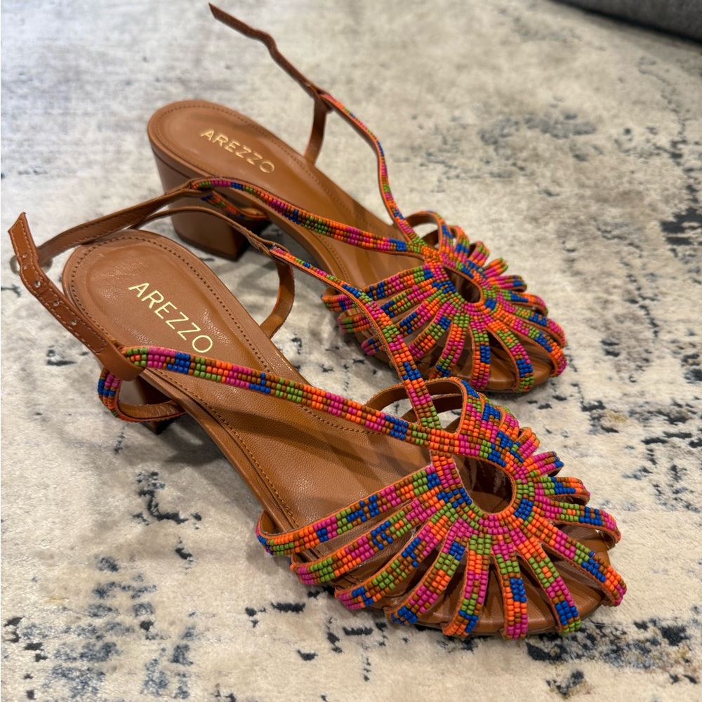 AREZZO | Paola Mid Block Sandal